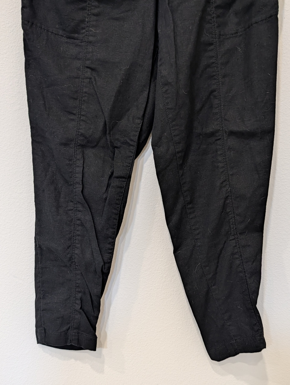 Linen Cropped Pants - Picture 5 of 11